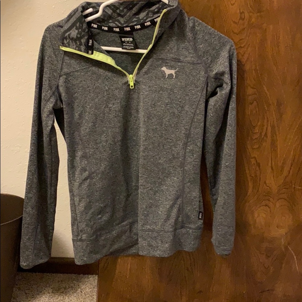 Pink pullover sweatshirt